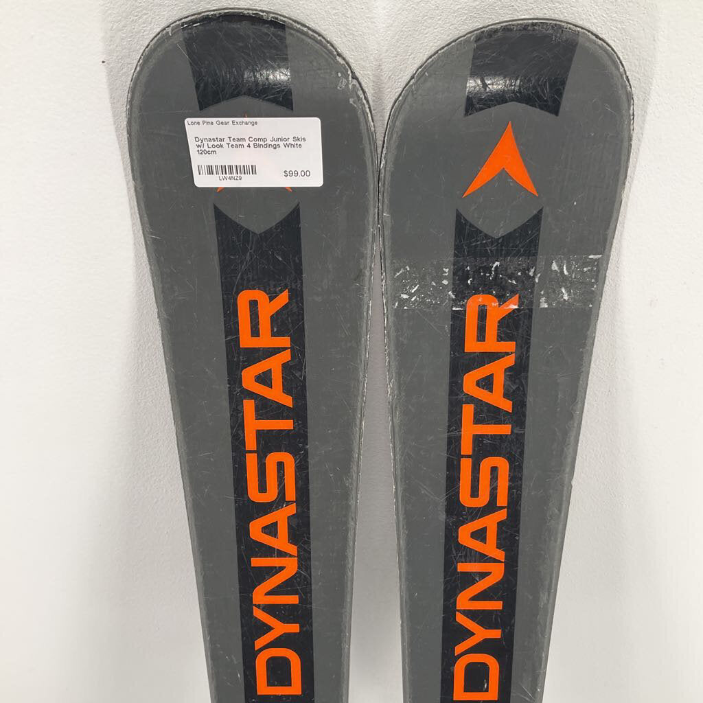 Dynastar Team Comp Junior Skis w/ Look Team 4 Bindings Lone Pine Gear