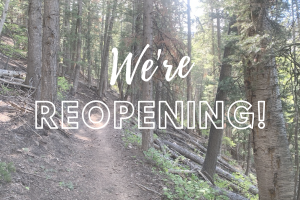 We’re re-opening Friday, July 10th! Here’s what to expect: