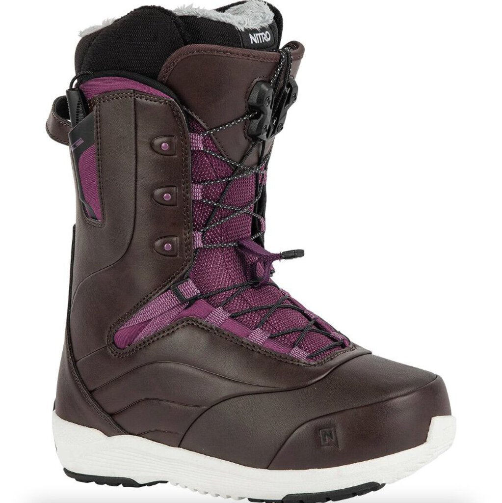 nitro crown tls snowboard boot women's Boa Boots 2026 - 5 in Yellow Designed with progression 2023 Nitro Women's Crown TLS