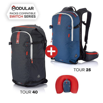 Arva Airbag Tour Bundle (25L+40L) Switch Backpack
