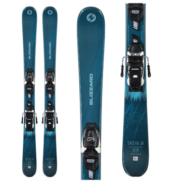 Blizzard Sheeva Twin Jr Skis w/ Marker 7.0 FDT Bindings