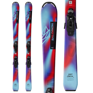 2025 Salomon QST Jr w/ Salomon C5 GW Demo Bindings