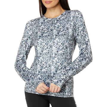 Hot Chillys Women's Mec Print Crew