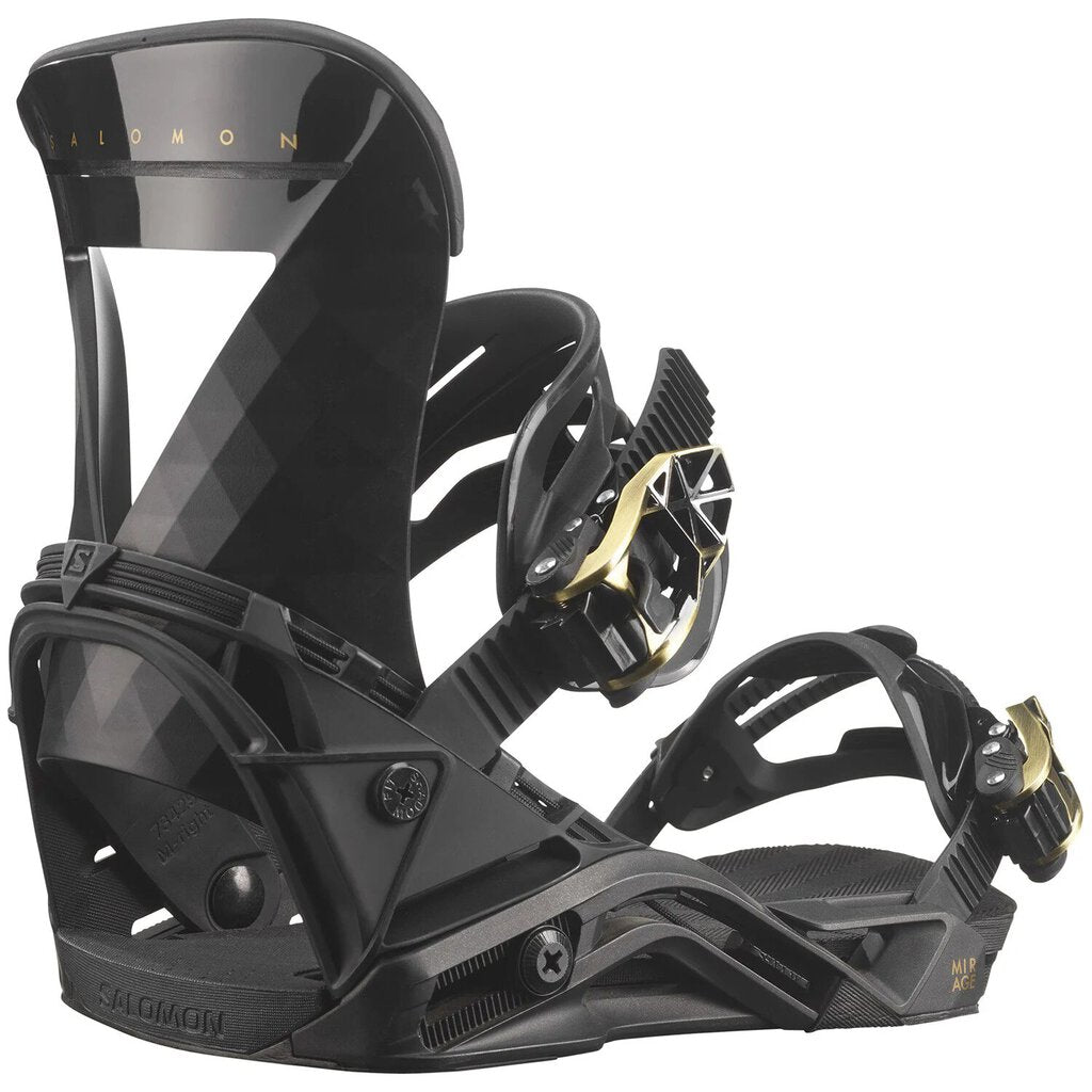 2025 salomon skis Women's Snowboard Bindings Mirage Black S Salomon