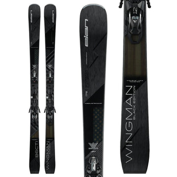 2025 Elan Wingman 86 Black Edition w/ Elan EMX 12 Demo Bindings