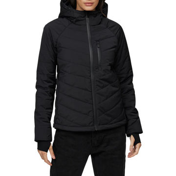Le Bent Women's Genepi Wool Insulated Hooded Jacket