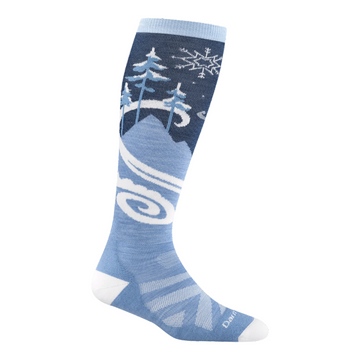 Darn Tough Women's Swirlwind OTC Lightweight Snow Sock