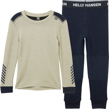 Helly Hansen Junior's Lifa Merino Base Layer Set