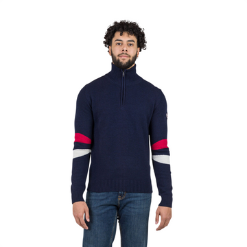 Rossignol Men's Signature Half-Zip Knit Sweater