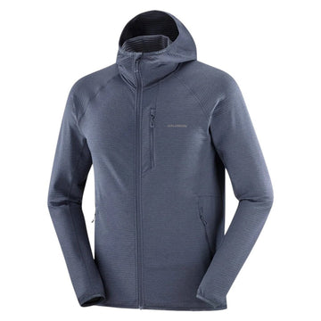 Salomon Men's Essential Lightwarm Hooded Full Zip *Floor Model*