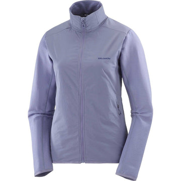 Salomon Women's Lightwarm Hybrid Full Zip Fleece *Floor Model*