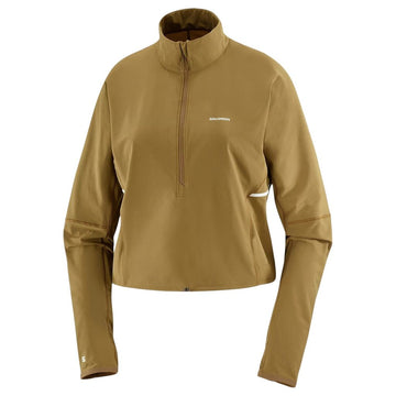 Salomon Women's Sense Aero Hybrid Crop Pullover *Floor Model*