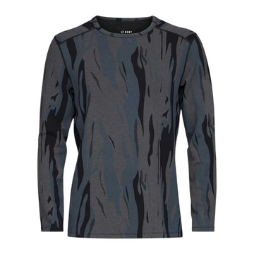 Le Bent Men's Crew Grid Fleece