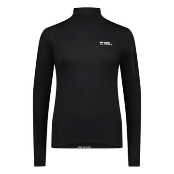 Mons Royale Women's Diversion Merino Mock Neck Long Sleeve