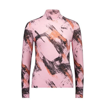 Mons Royale Women's Cascade Mock Neck Merino Long Sleeve