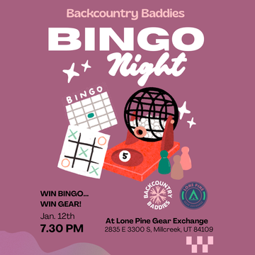 Backcountry Baddies Bingo Night