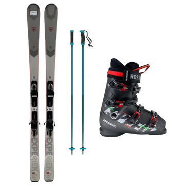 2023 Rossignol Experience 76 (160cm-176cm) w/ Rossignol Speed GW Boots and Atomic Poles Package