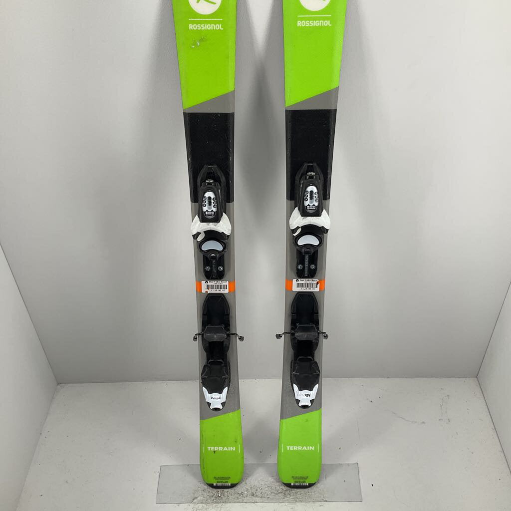 ROSSIGNOL terrain スキー板 140cm バインディング Rossignol Terrain Junior w/ Look KidX 4.5 Demo Bindings – Lone