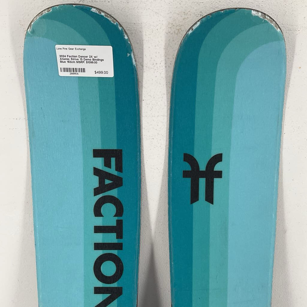 2024 Faction Dancer 2X w/ Atomic Strive 13 Demo Bindings – Lone Pine ...