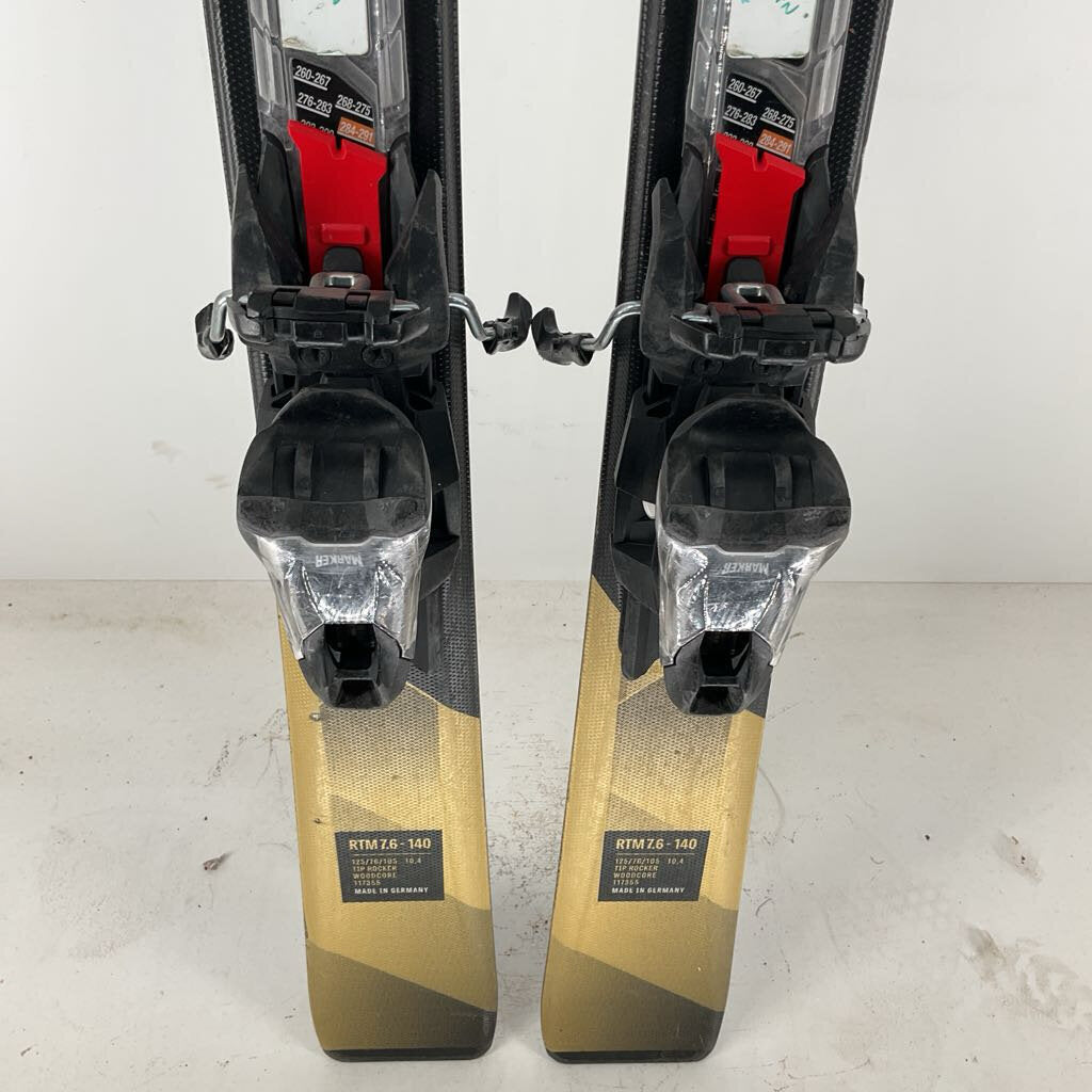 Volkl RTM 7.6 w/ Marker FDT Demo Bindings – Lone Pine Gear Exchange