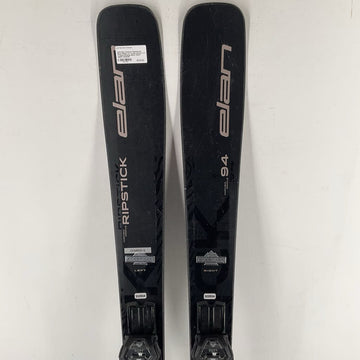 2025 Elan Women's Ripstick 94 Black Edition w/ Tyrolia Attack LYT 11 Demo Bindings
