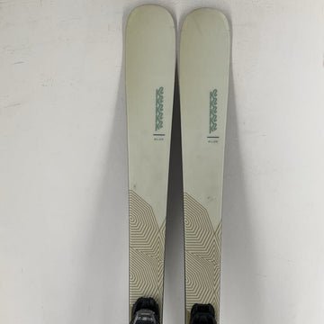 K2 Women's Blur 79 Skis w/ Marker m3 11.0 Demo Bindings