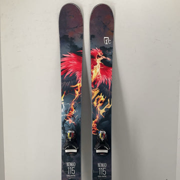 2023 Icelantic Nomad 115 w/ Look Pivot 14 Bindings
