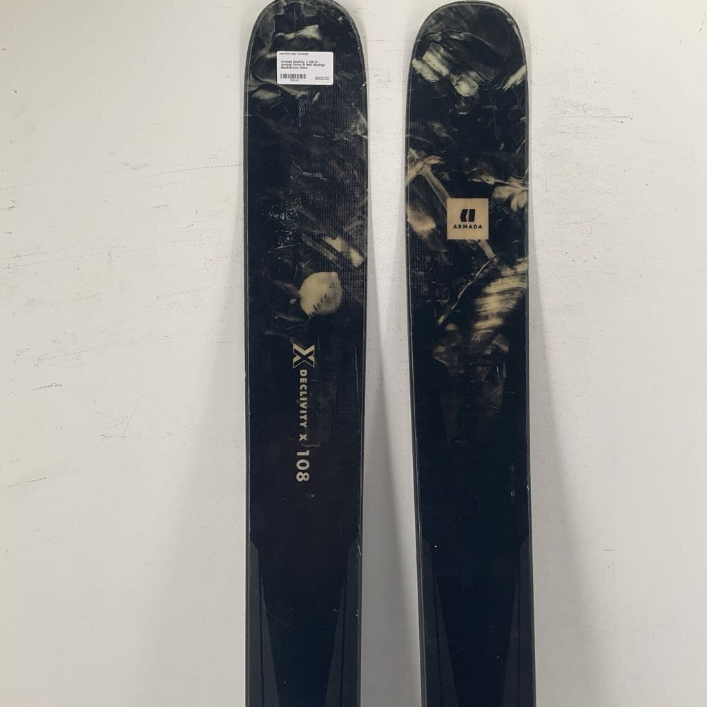 スキー ARMADA DECLIVITY 108 ARMADA STRIVE 16 Armada Declivity X 108 w/ Armada Strive 16 MNC Bindings – Lone