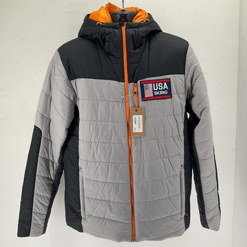 Spyder Men's Hooded Puffy Jacket