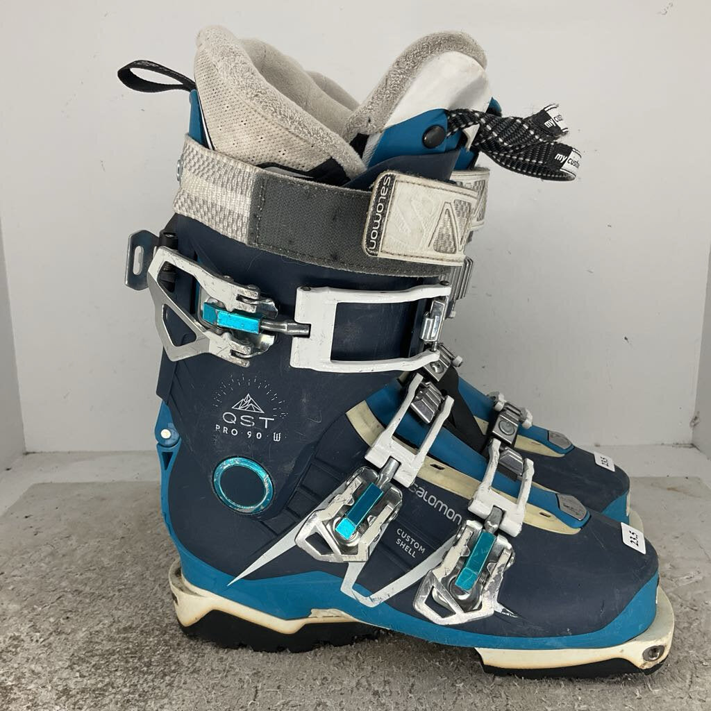 salomon 90 ski boots QST Pro W – Lone Pine Gear Exchange Shop Osprey Backpacks, Luggage, With its balanced flex Size:Right - CU70HG Cost-GBP:36.90