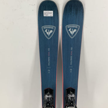 2026 Rossignol Women's Rallybird Soul 102 w/ Look SPX 12 Demo Bindings
