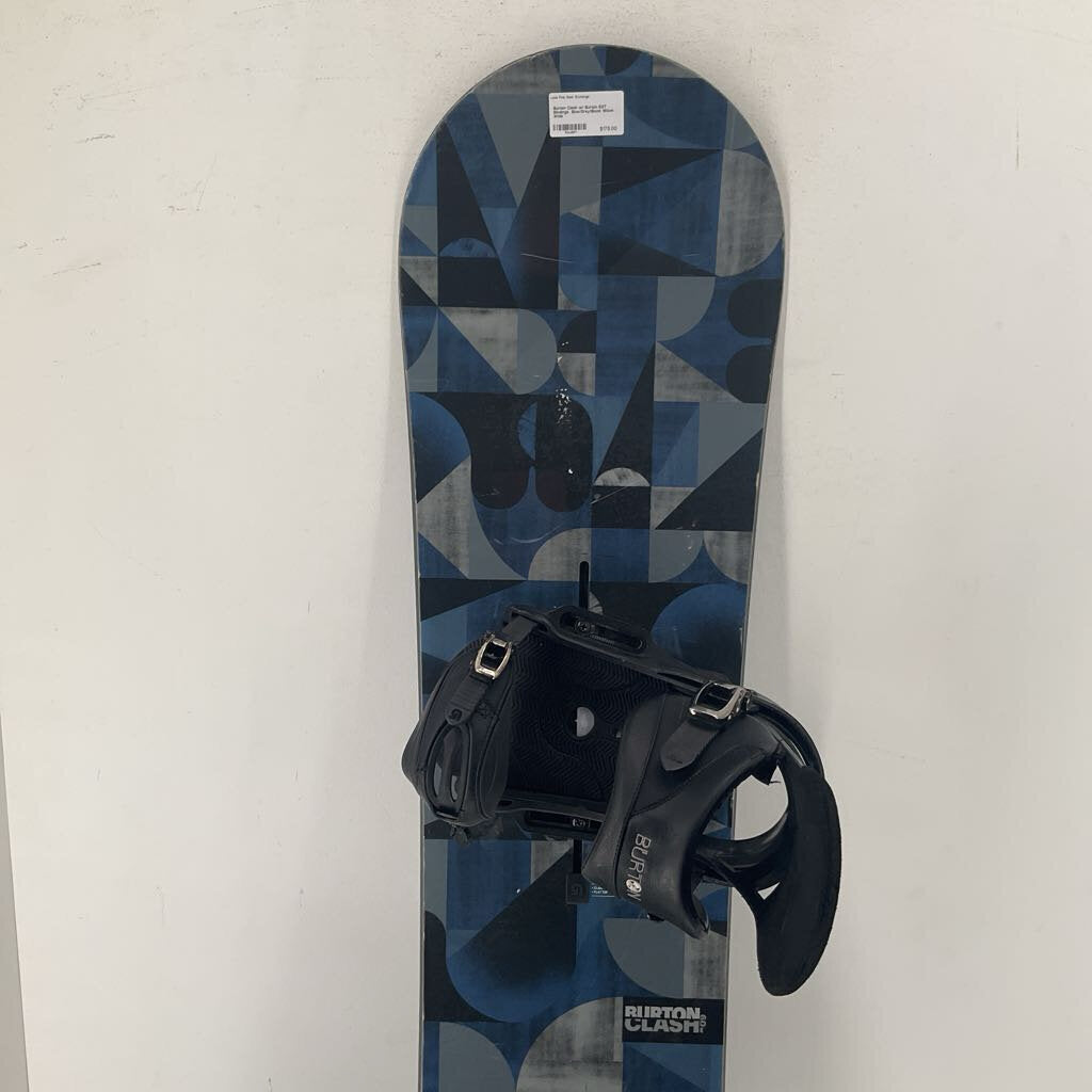 Burton Clash w/ Burton EST Bindings – Lone Pine Gear Exchange