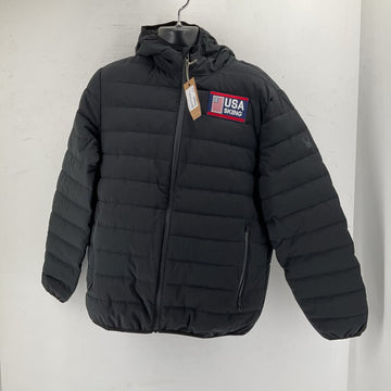 Spyder Men's Hooded Puffy Jacket *USA Ski Team Branded*