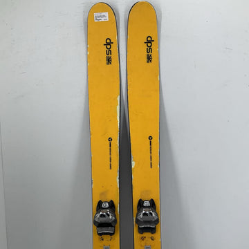 DPS Wailer 112 RP w/ Marker Griffon 13 Bindings *2 mounts, major topsheet chipping*