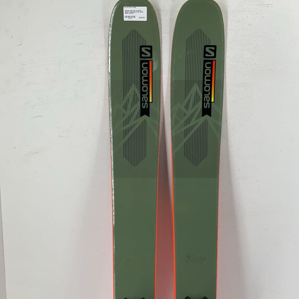 Salomon QST 106 w⁄ Marker Griffon 13 Bindings – Lone Pine Gear
