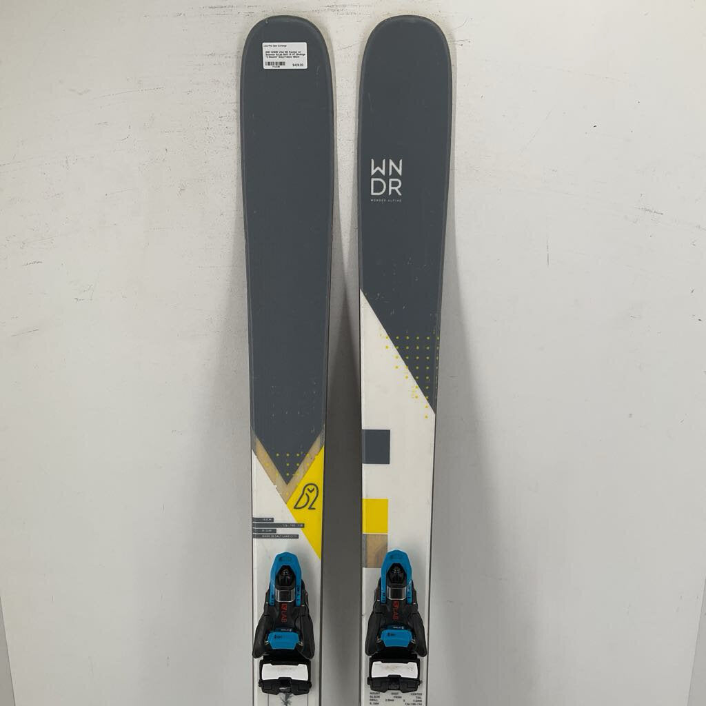 new salomon skis 2021 2021 WNDR Vital 100 Camber w/ Salomon S/Lab Shift 13 AT Bindings *3 Mo – Lone Pine Gear Exchange