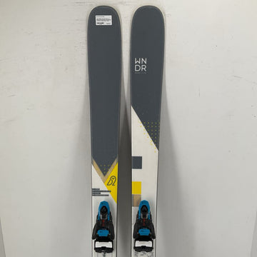 2021 WNDR Vital 100 Camber w/ Salomon S/Lab Shift 13 AT Bindings *3 Mounts*
