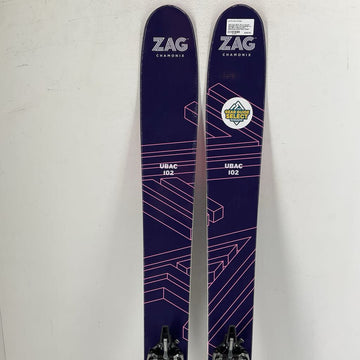 2023 Zag UBAC 102 w/ Dynafit Backlight Long Travel Bindings w/ Zag UBAC Climbing Skins