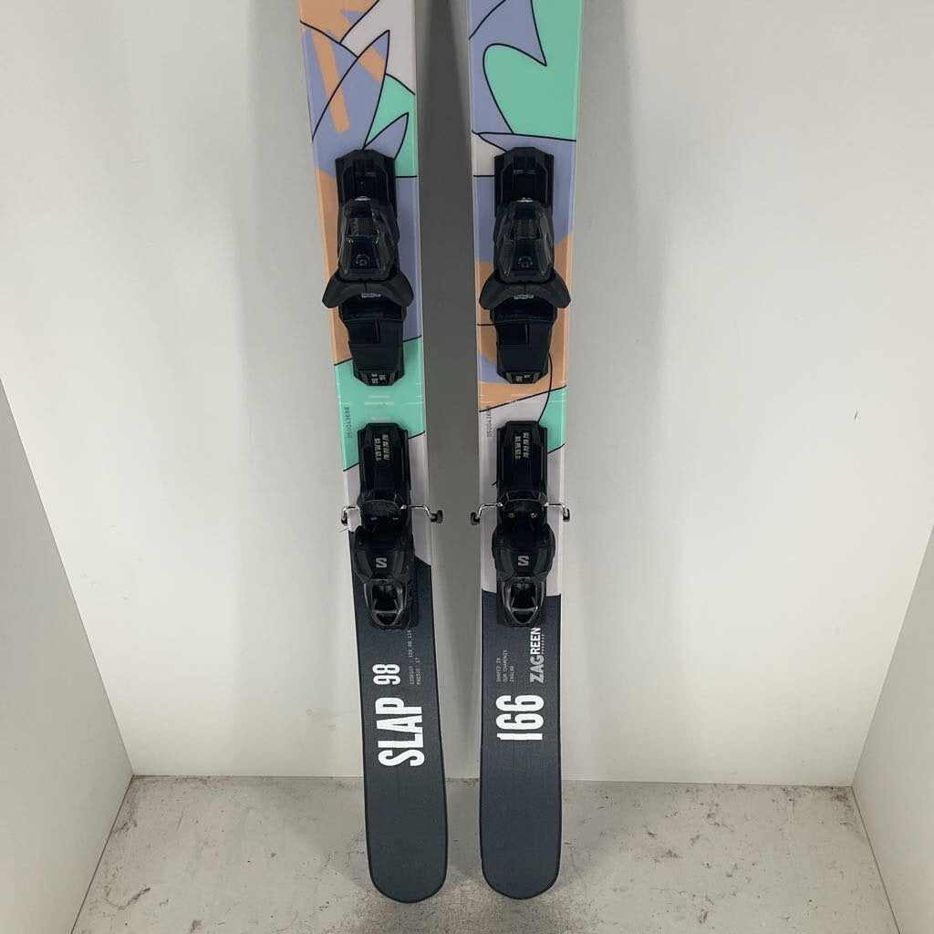 salomon demo ski bindings 2026 Zag Women's Slap 98 w/ Salomon M11 Demo Bindings – Lone Pine Gear Exchange
