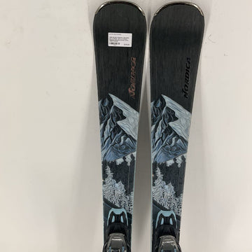 2026 Nordica Women's Wild Belle 84 w/ Marker TP2 LT 11 Demo Bindings
