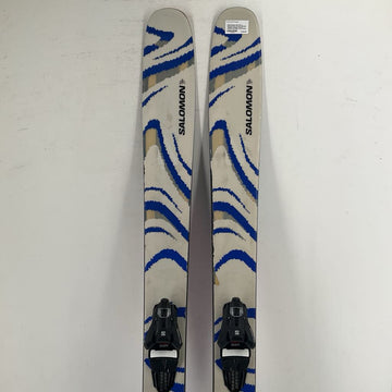 2026 Salomon QST 106 w/ Salomon Strive 13 Demo Bindings *topsheet damage*