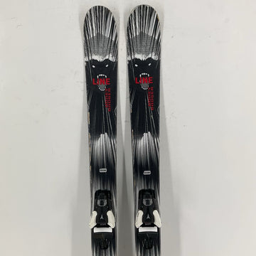 2026 Line Honey Badger w/ Atomic Strive 11 Demo Bindings *topsheet damage*