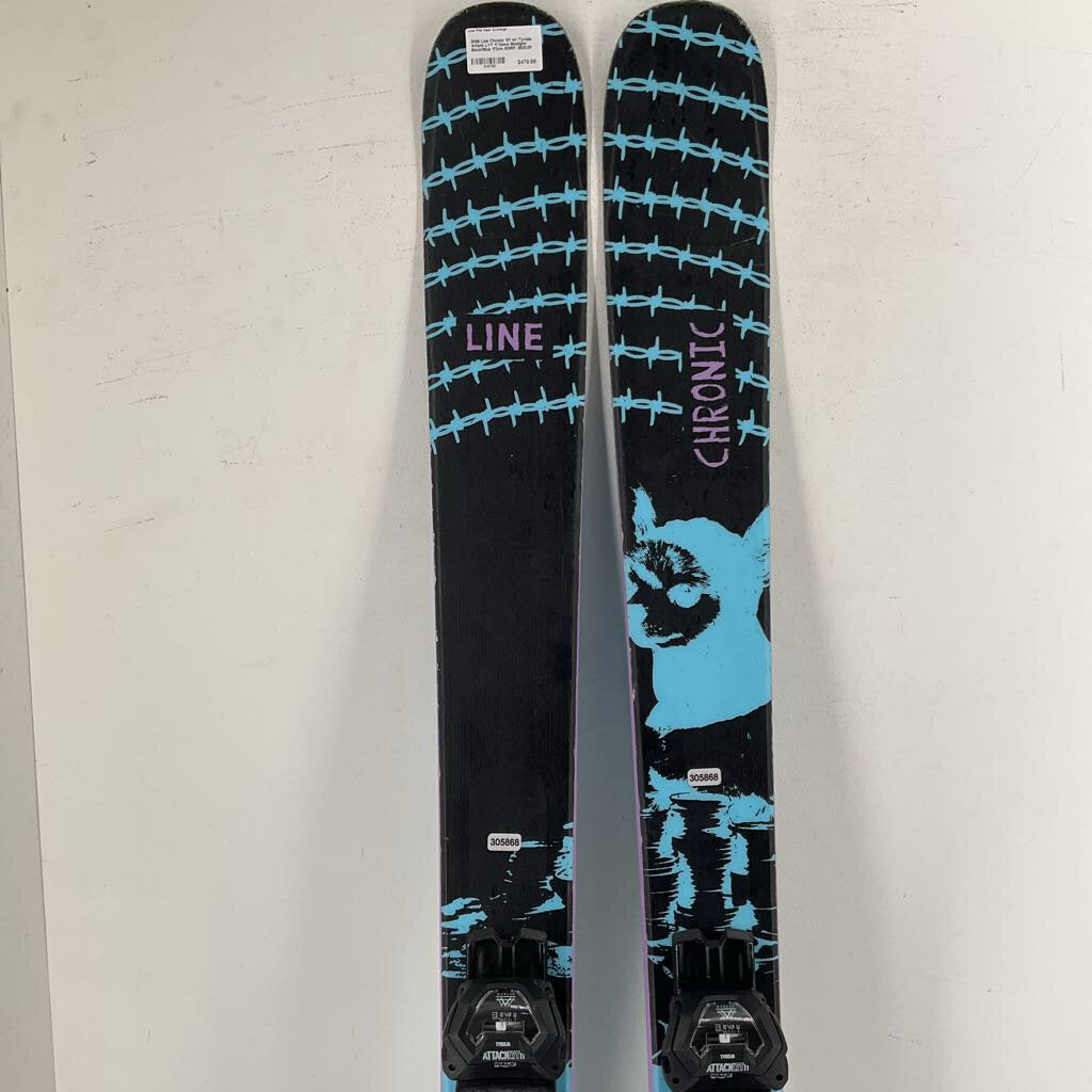 LINE CHRONIC 171cm ＋ TYROLIA Attack11 2026 Line Chronic 101 w/ Tyrolia Attack LYT 11 Demo Bindings
