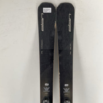 2026 Elan Wingman 86 Black Edition w/ Elan EMX 12 System Bindings *topsheet damage*