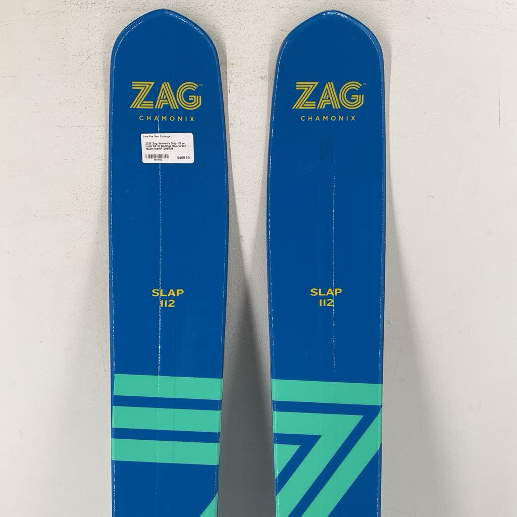 2025 Zag Women's Slap 112 w/ Look NX 12 Bindings – Lone Pine Gear