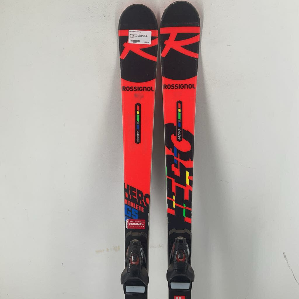 Rossignol Hero Athlete GS w/ Look SPX 12 Bindings – Lone Pine Gear