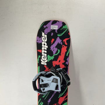 2024 Kemper Rampage x O'Neill Snowboard w/ Nidecker Supermatic Step-In Bindings