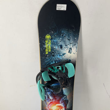 Never Summer Bantam w/ Salomon The Future Snowboard Bindings