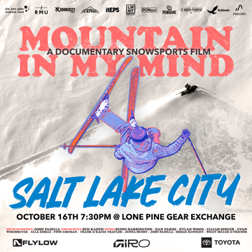 Mountain In My Mind: Salt Lake City Premiere