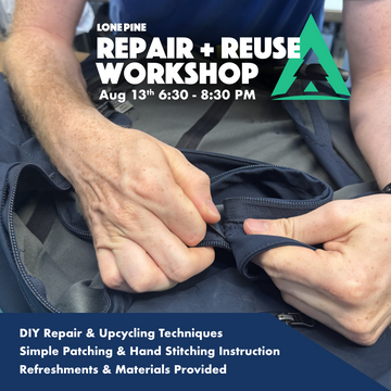 Lone Pine Repair + Reuse Workshop